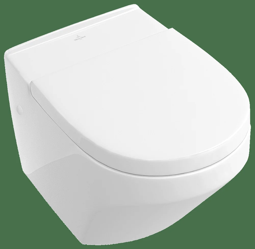 Villeroy & Boch Lifetime WC-Sitz 9M02S1, oval, Weiß Alpin