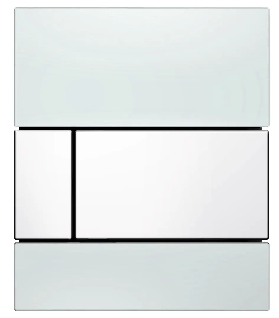 square Urinal-Betätigungsplatte mit Kart., Glas weiß glzd, Taste weiß glzd square Urinal-Betätigungsplatte mit Kart., Glas weiß glzd, Taste weiß glzd