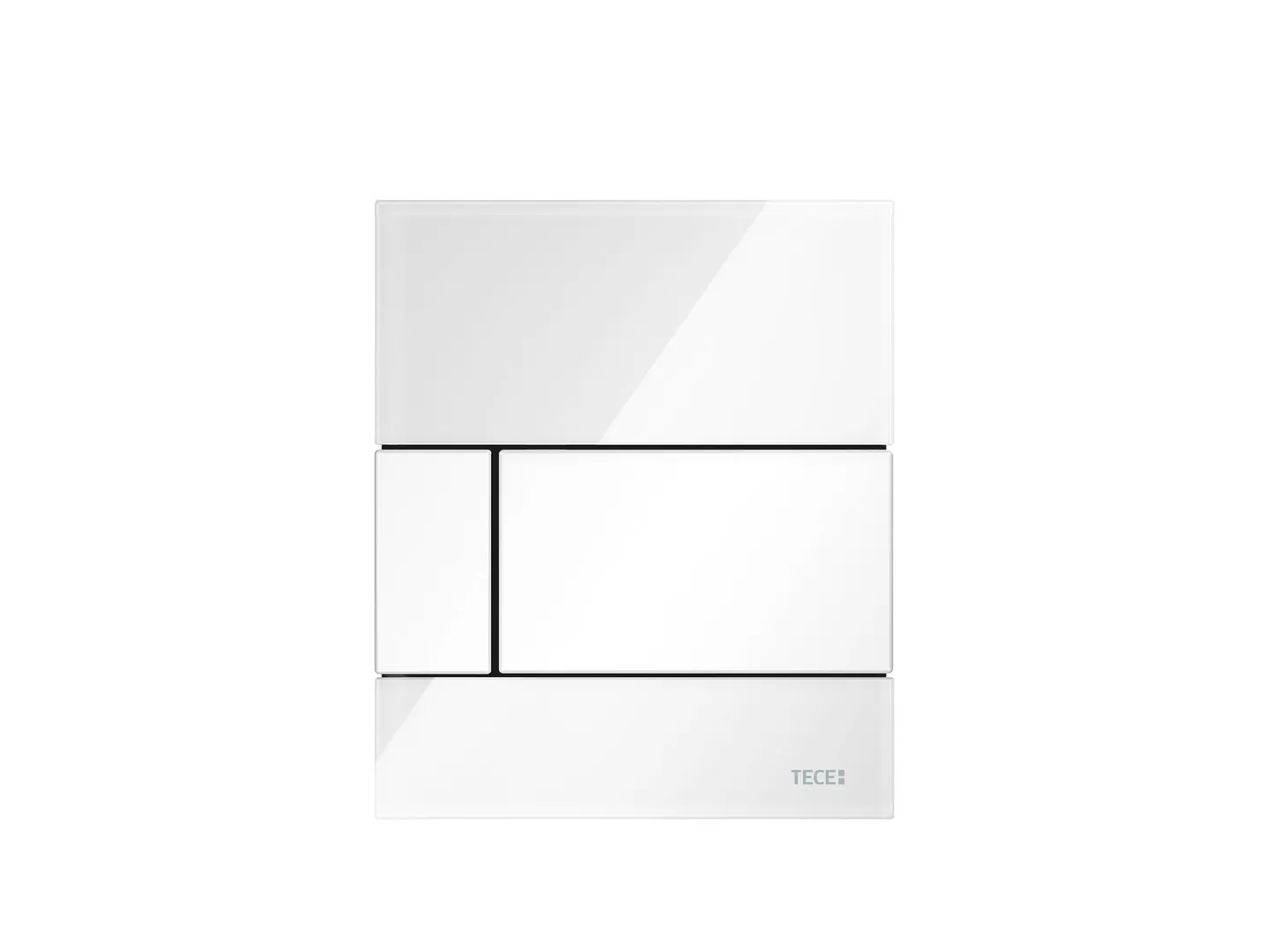 square Urinal-Betätigungsplatte mit Kart., Glas weiß glzd, Taste weiß glzd square Urinal-Betätigungsplatte mit Kart., Glas weiß glzd, Taste weiß glzd