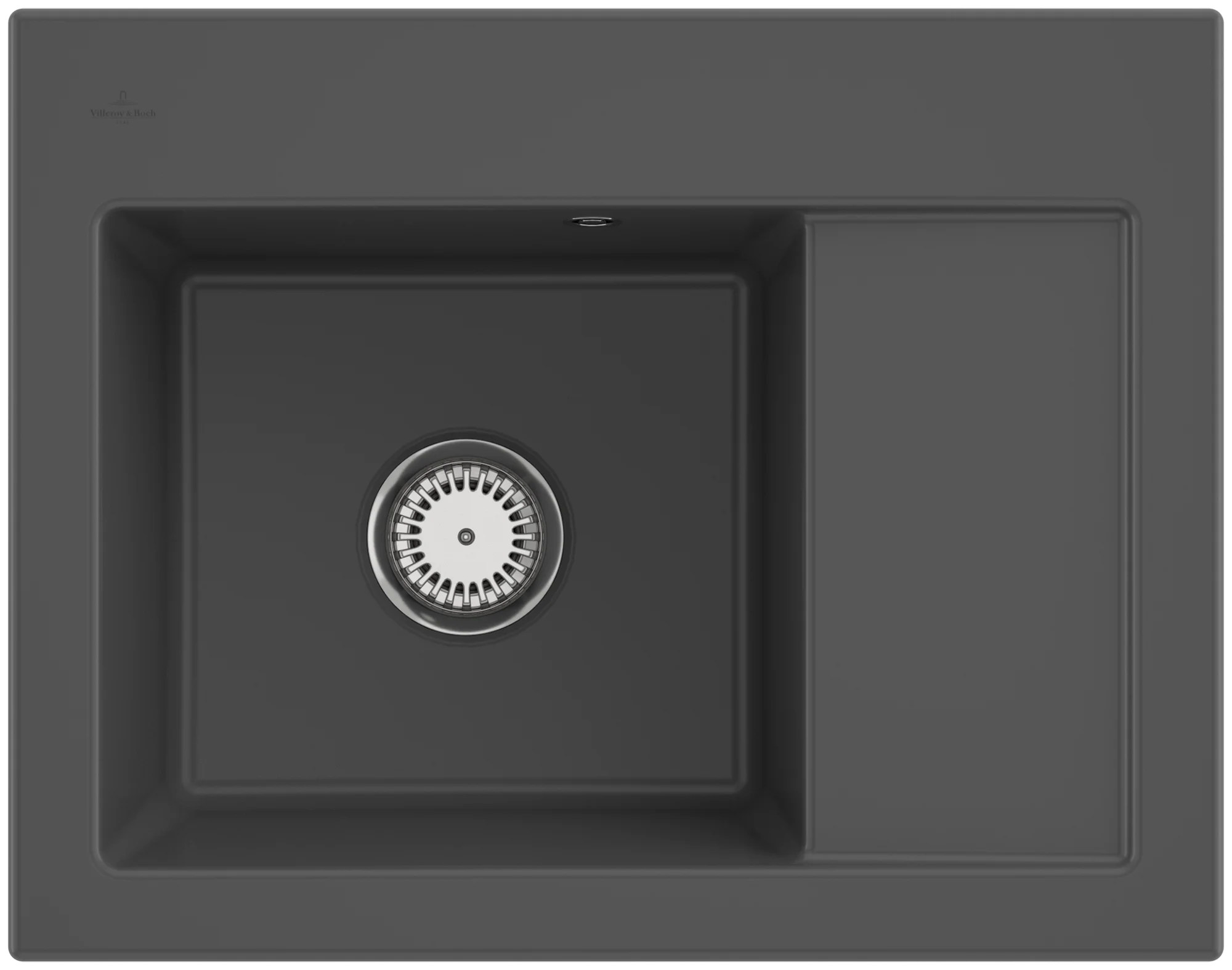 Villeroy & Boch Subway 45 Compact Einbauspüle, 650x510mm, Graphite CeramicPlus Villeroy & Boch Subway 45 Compact Einbauspüle, 650x510mm, Graphite CeramicPlus