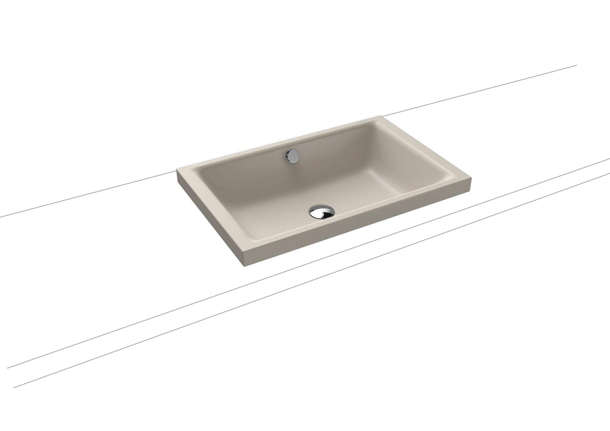 Kaldewei PURO S Aufsatzwaschtisch, 600x385 mm, Randhöhe 40 mm, alpinweiß, Perl-Effekt, mit Überlauf Kaldewei PURO S Aufsatzwaschtisch, 600x385 mm, Randhöhe 40 mm, alpinweiß, Perl-Effekt, mit Überlauf