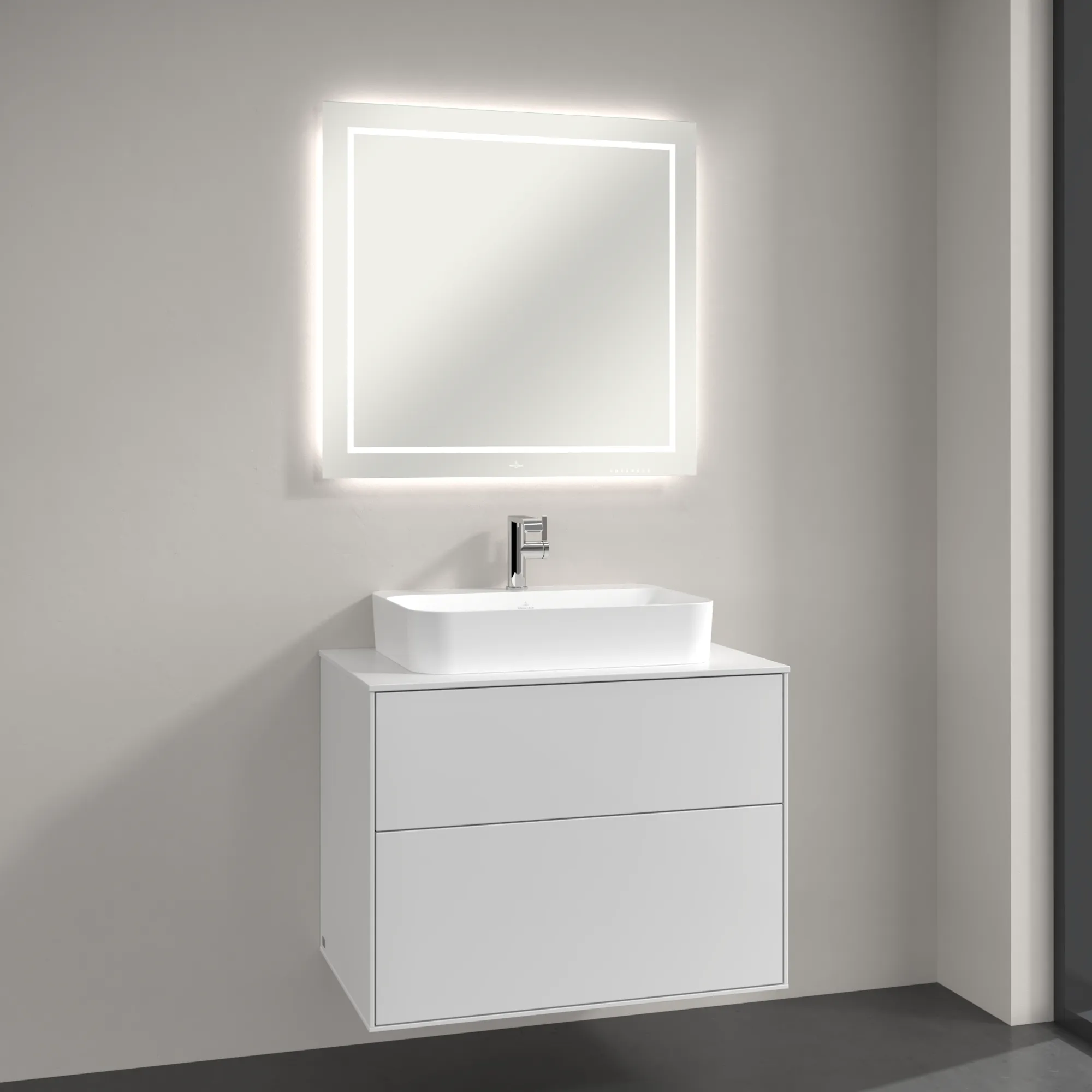 Villeroy & Boch Spiegel „Finion“ 80 × 75 cm