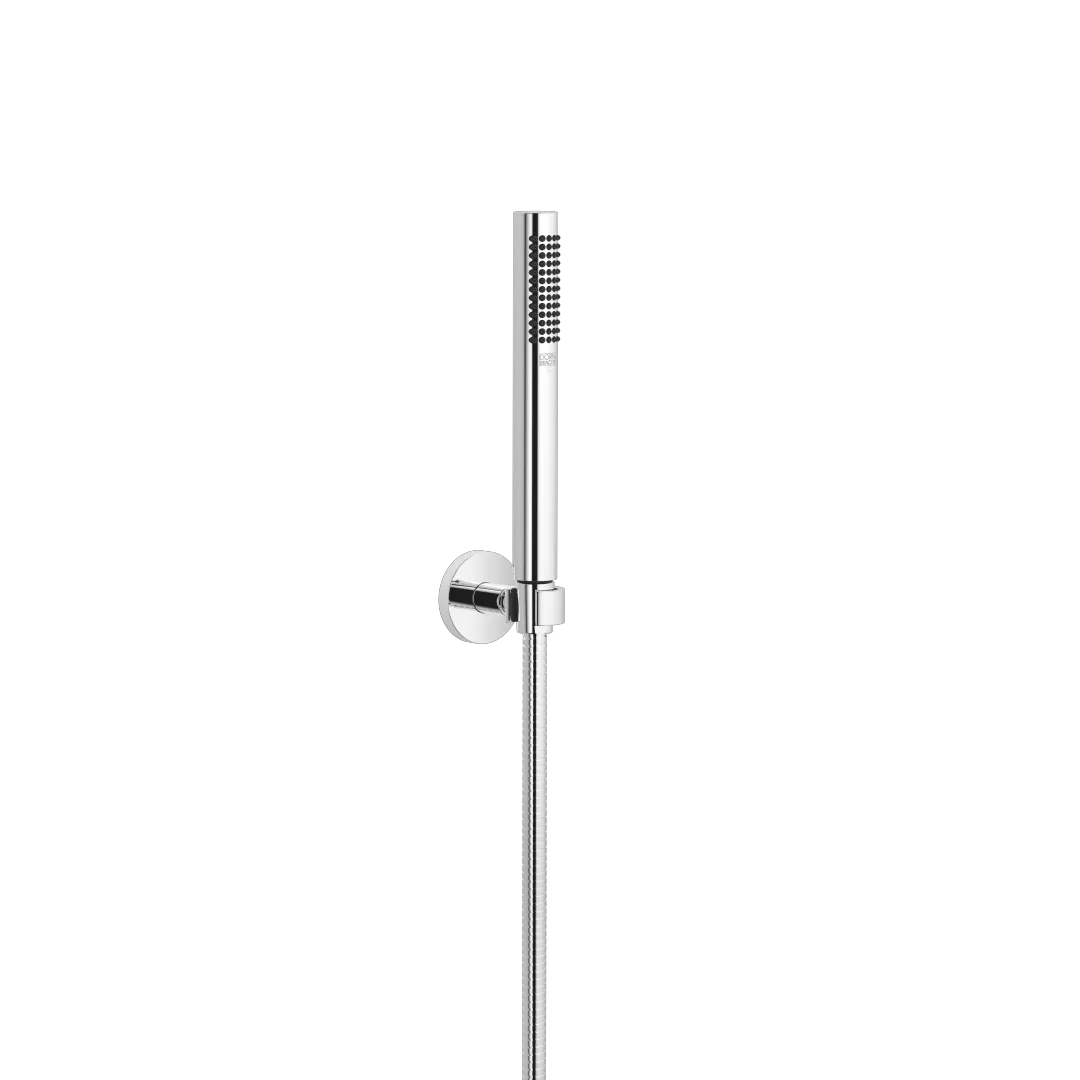 Dornbracht Schlauchbrausegarnitur SERIENSPEZIFISCH Chrom - Durchfluss max. 15 l/min bei 3 Bar, Funktion ab 5 l/min, Metallbrauseschlauch 1250 mm mit Verdrehschutz Dornbracht Schlauchbrausegarnitur SERIENSPEZIFISCH Chrom - Durchfluss max. 15 l/min bei 3 Bar, Funktion ab 5 l/min, Metallbrauseschlauch 1250 mm mit Verdrehschutz