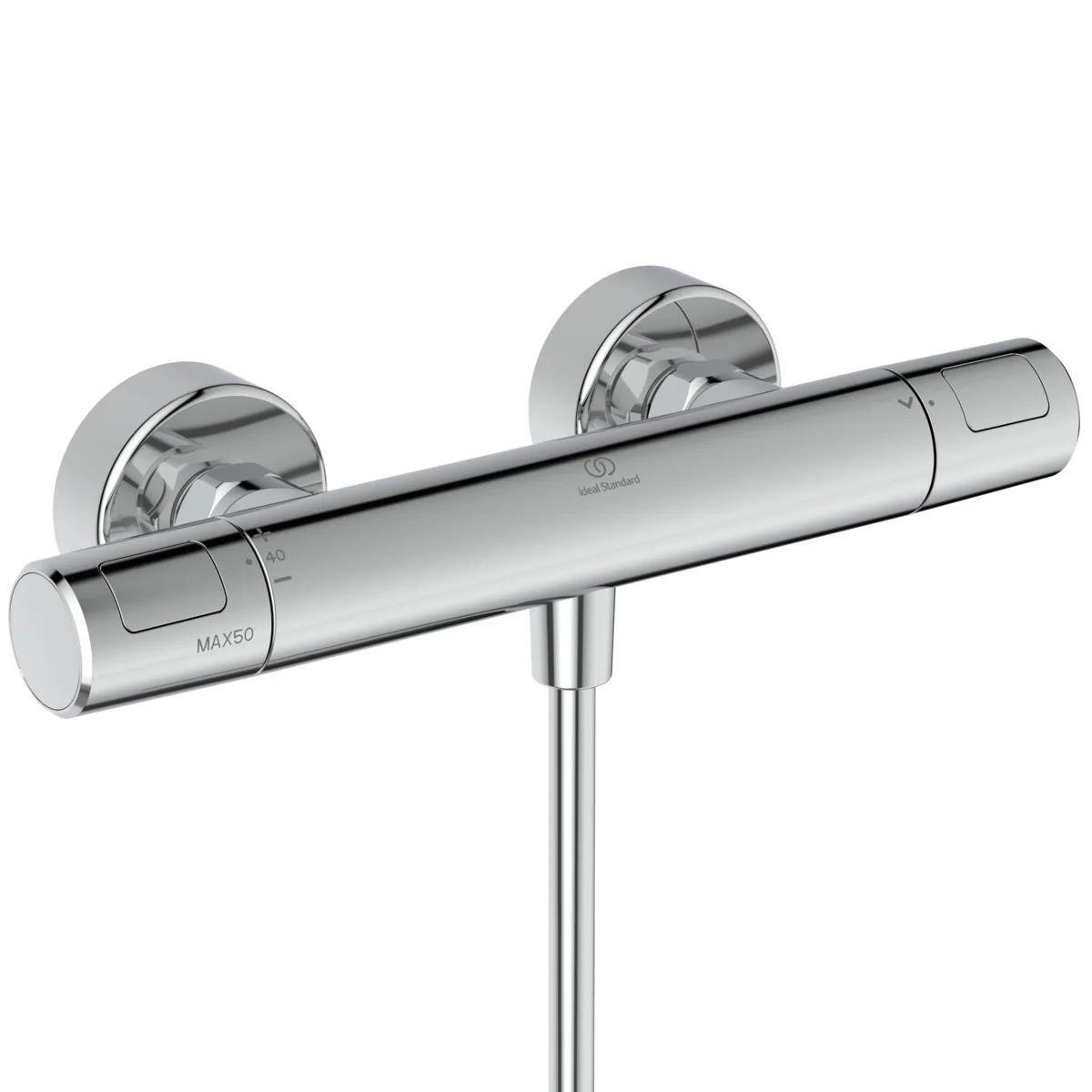 Ideal Standard Brausearmatur Ceratherm T25 Chrom - Hochwertige Armatur für zeitloses Design und praktischen Komfort Ideal Standard Brausearmatur Ceratherm T25 Chrom - Hochwertige Armatur für zeitloses Design und praktischen Komfort