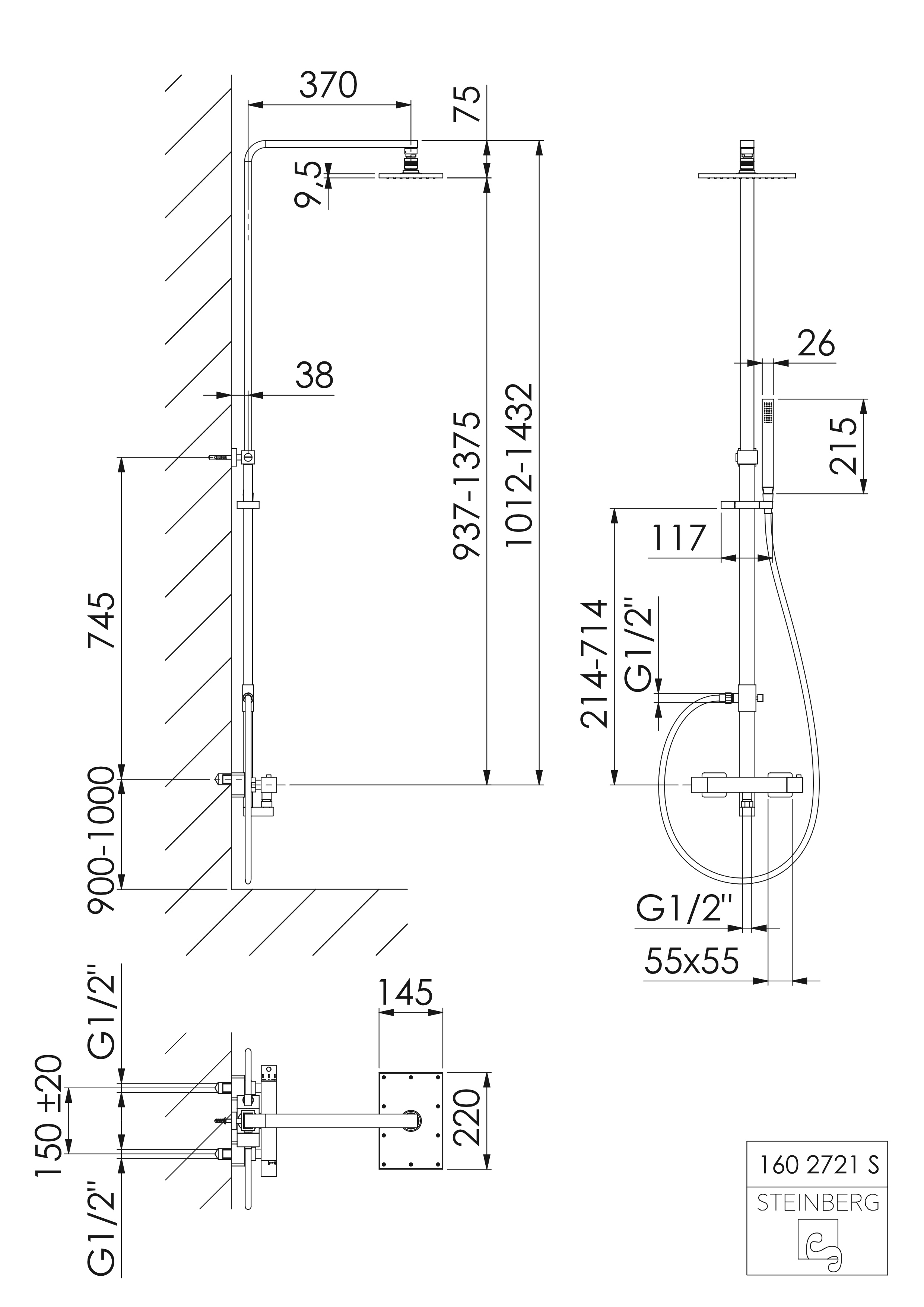 Steinberg Serie 160 Brauseset Steinberg Serie 160 Brauseset