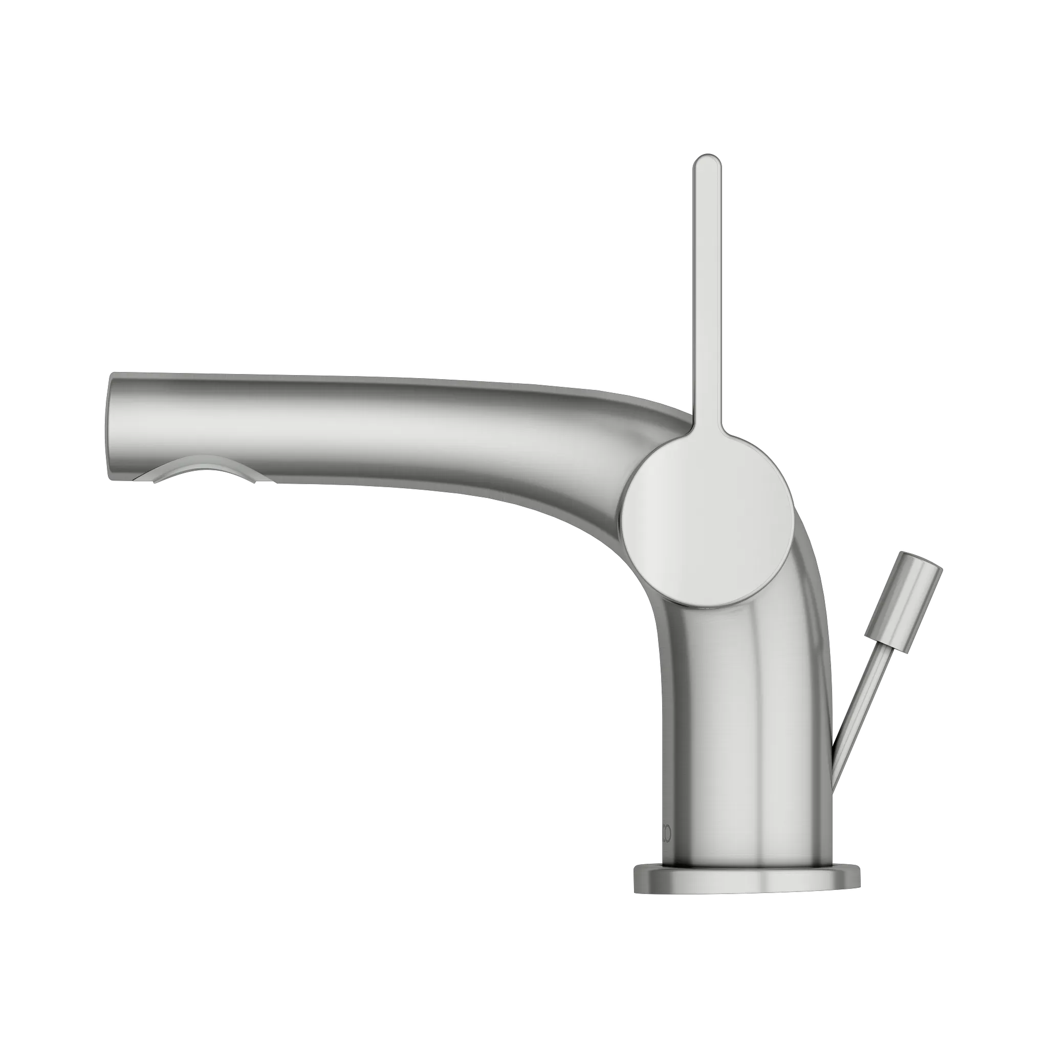 KEUCO EDITION 400 Einhebel-Waschtischmischer 80 mit Zugstangen-Ablaufgarnitur Edelstahl-finish KEUCO EDITION 400 Einhebel-Waschtischmischer 80 mit Zugstangen-Ablaufgarnitur Edelstahl-finish