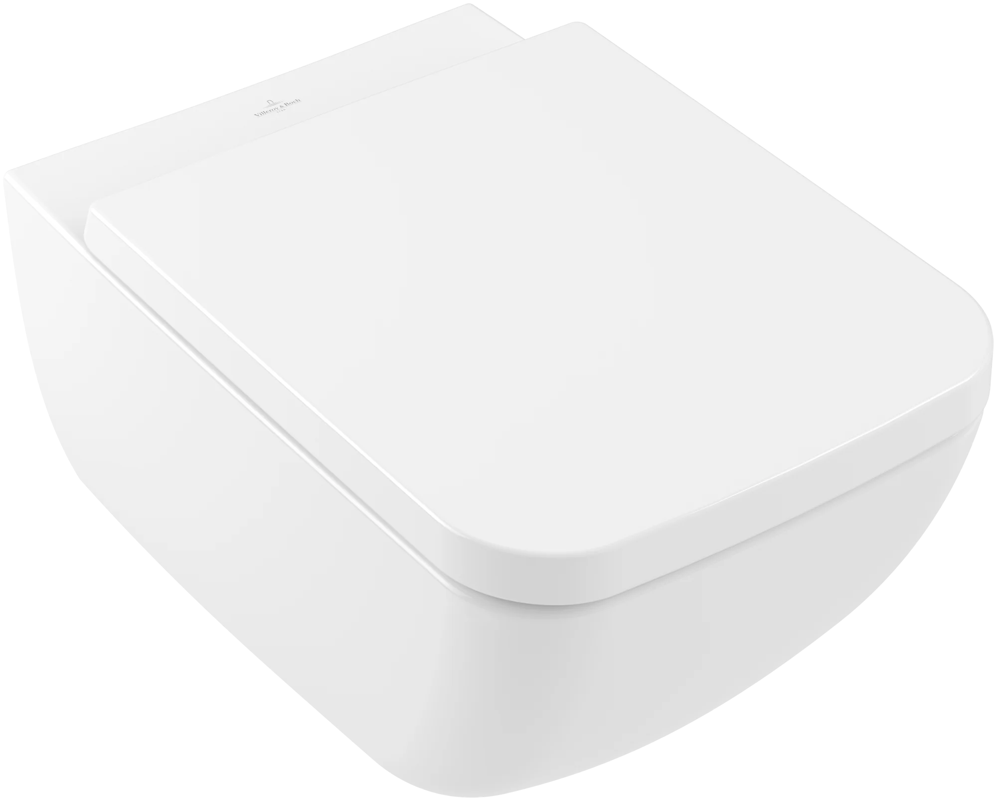 Villeroy & Boch Collaro WC-Spülrandlos, Stone White CeramicPlus, 375x560 mm, Höhe 340 mm, wandhängend mit DirectFlush und SoftClosing