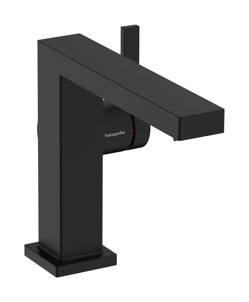 Hansgrohe Tecturis E Einhebel-Waschtischmischer 110 Fine CoolStart EcoSmart+ mit Zugstangen-Ablaufgarnitur, Mattschwarz Hansgrohe Tecturis E Einhebel-Waschtischmischer 110 Fine CoolStart EcoSmart+ mit Zugstangen-Ablaufgarnitur, Mattschwarz