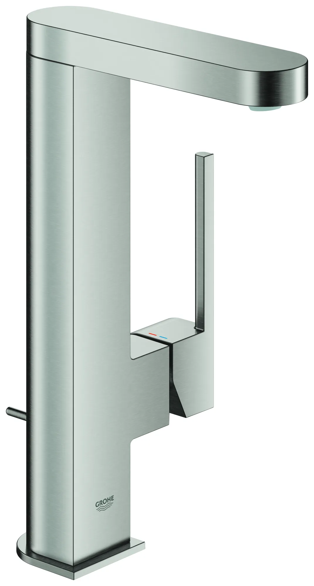 Einhand-Waschtischbatterie Plus 23843_3, L-Size, Einlochmontage, herausziehbarer Auslauf, Zugstangen-Ablaufgarnitur 1 1/4″, chrom Einhand-Waschtischbatterie Plus 23843_3, L-Size, Einlochmontage, herausziehbarer Auslauf, Zugstangen-Ablaufgarnitur 1 1/4″, chrom