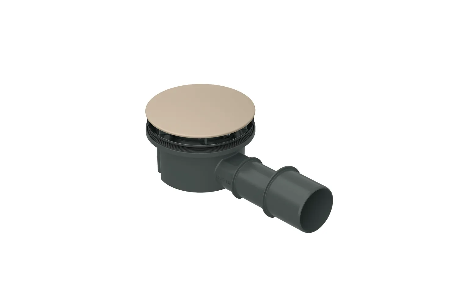 Bette Ablaufgarnitur BetteCompact+ beige Antirutsch Pro, seitlich, 0,5 l/s, Ab- und Überlauf, Duschwanne/Duschfläche, 225x115x85 mm Bette Ablaufgarnitur BetteCompact+ beige Antirutsch Pro, seitlich, 0,5 l/s, Ab- und Überlauf, Duschwanne/Duschfläche, 225x115x85 mm
