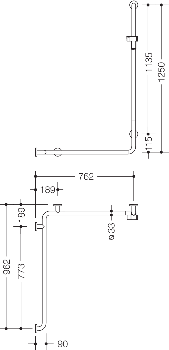 HEWI Haltegriff „Serie 805“