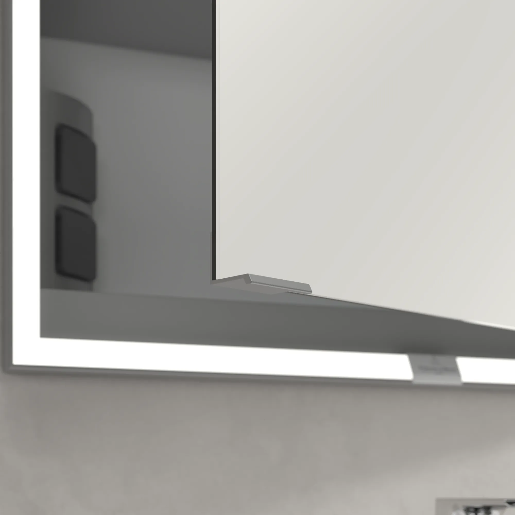 Villeroy & Boch Einbau-Spiegelschrank „My View Now“ 600 × 750 × 168 mm in White Matt, Anschlag rechts, rechts Villeroy & Boch Einbau-Spiegelschrank „My View Now“ 600 × 750 × 168 mm in White Matt, Anschlag rechts, rechts