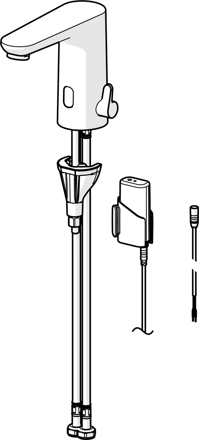 Waschtischbatterie, 3 V, Bluetooth ELECTRA 9270 Chrom