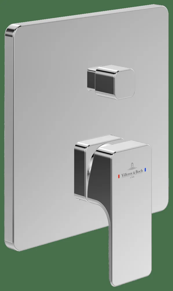 Villeroy & Boch Subway 3.0 Unterputz-Einhebel-Armatur TVS112003000, Chrom, 165x165x51mm Villeroy & Boch Subway 3.0 Unterputz-Einhebel-Armatur TVS112003000, Chrom, 165x165x51mm