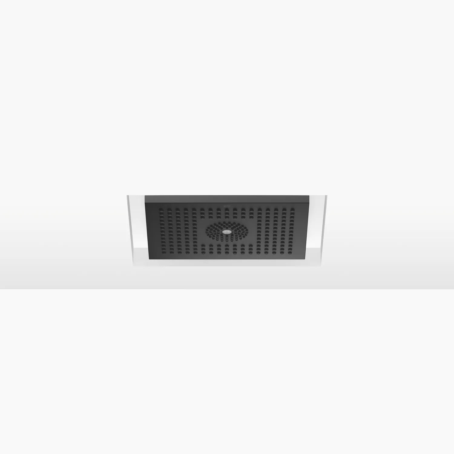 Dornbracht Regenbrause für Deckeneinbau mit Licht 300 x 240 mm - Schwarz matt