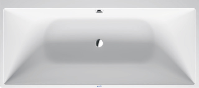 Duravit Badewanne „DuraSquare“ vorwand rechteck 180 × 80 cm, rechts in Weiß