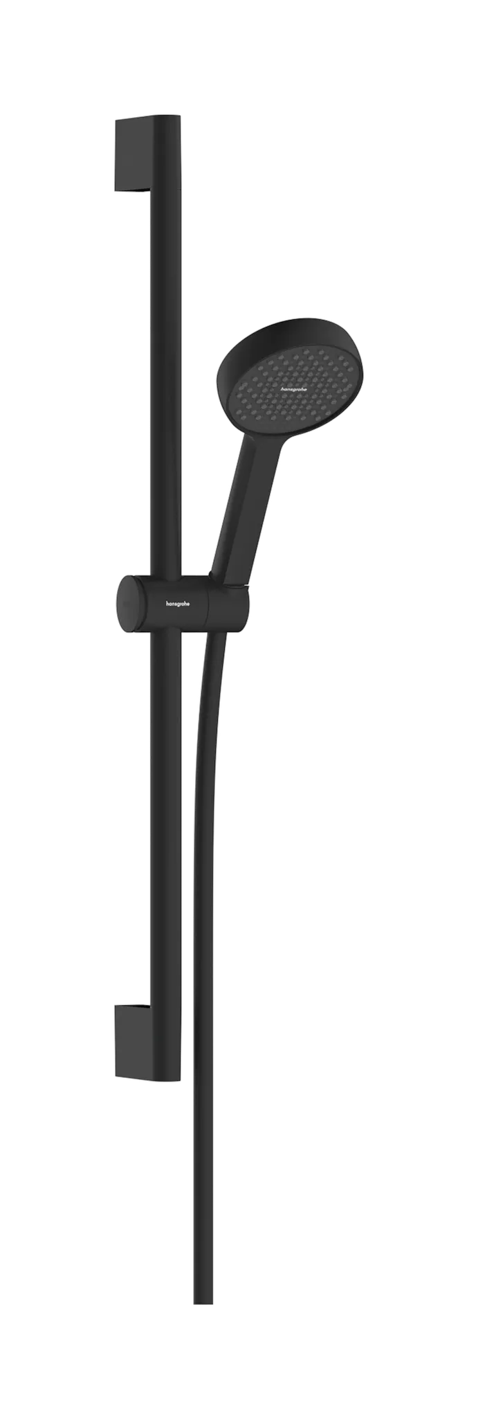 Hansgrohe Activera S Brauseset EcoSmart, 95 mm Brausekopf, Rain Strahl, mattschwarz, 65 cm Brausestange Hansgrohe Activera S Brauseset EcoSmart, 95 mm Brausekopf, Rain Strahl, mattschwarz, 65 cm Brausestange