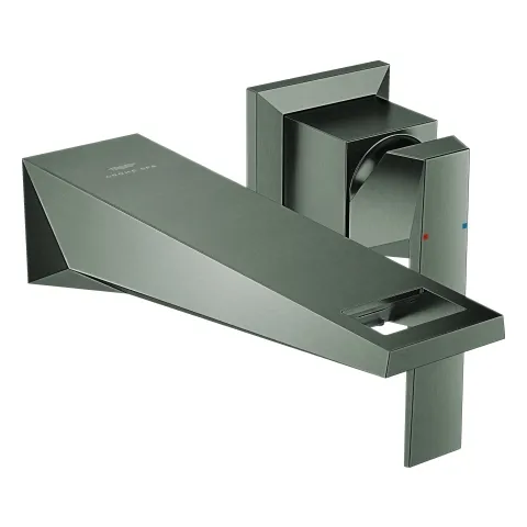 Grohe Allure Brilliant 2-Loch-Waschtischbatterie Wandmontage hard graphite geb. Grohe Allure Brilliant 2-Loch-Waschtischbatterie Wandmontage hard graphite geb.
