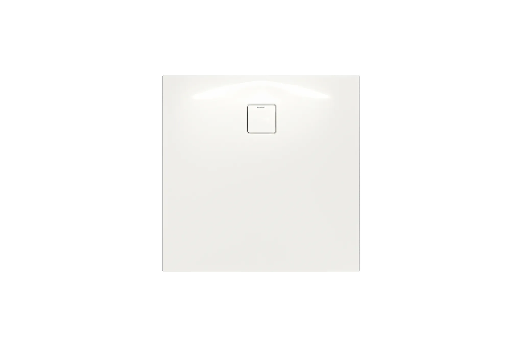 Kaldewei quadrat Duschwanne „ALUVIA“ 900 × 900 mm in alpinweiß