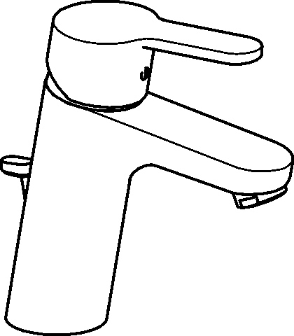 Einhand-Waschtischarmatur „Primo XL“ Ausladung 111 mm in Chrom Einhand-Waschtischarmatur „Primo XL“ Ausladung 111 mm in Chrom