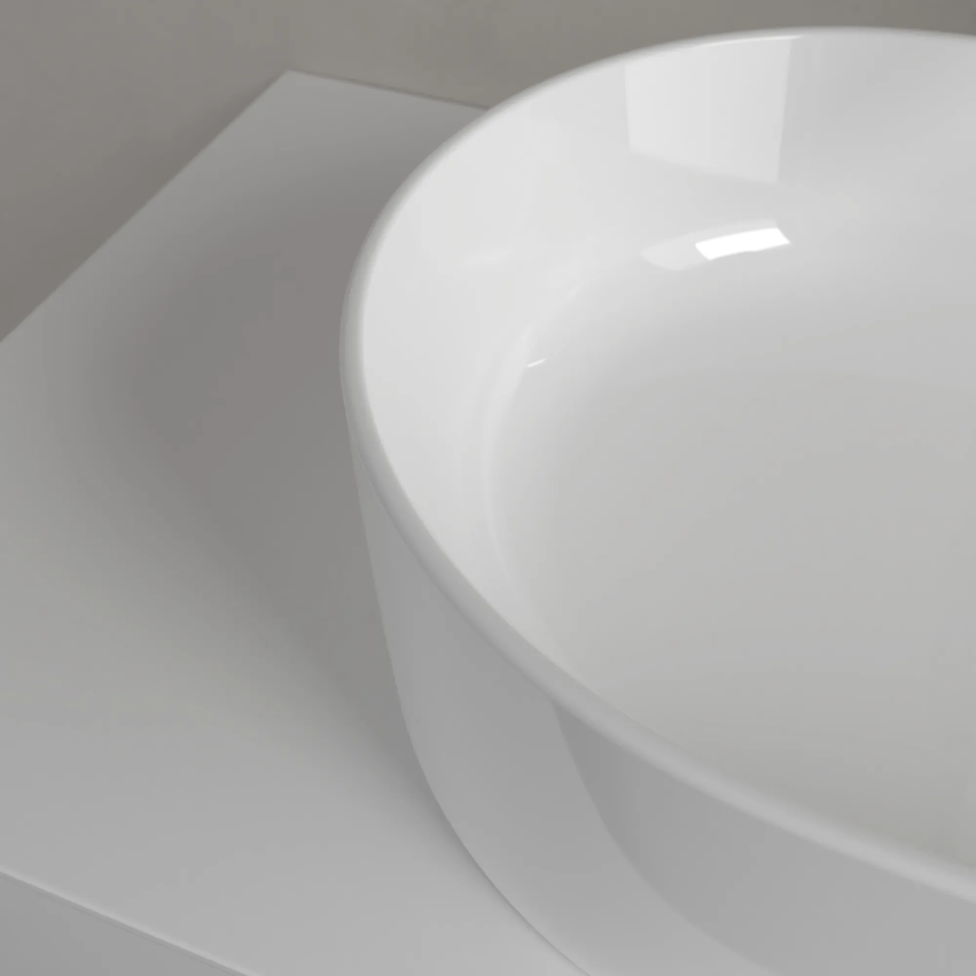 Villeroy & Boch Aufsatzwaschtisch oval aus TitanCeram „Collaro“ 560 × 360 × 145 mm, ohne Hahnlochbohrung in Weiß Alpin Villeroy & Boch Aufsatzwaschtisch oval aus TitanCeram „Collaro“ 560 × 360 × 145 mm, ohne Hahnlochbohrung in Weiß Alpin