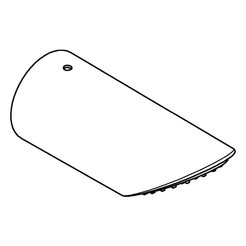 Kopfbrause Rainshower Aqua 75 26890, 1 Strahlart, Brauseboden Metall, chrom Kopfbrause Rainshower Aqua 75 26890, 1 Strahlart, Brauseboden Metall, chrom