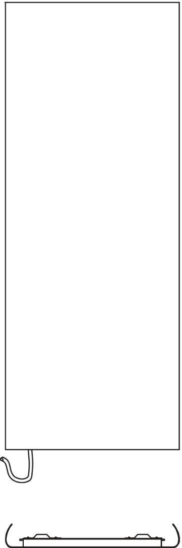 Kermi Design-Elektroheizkörper „Pateo®-E“ 50 × 172,5 cm in Schwarz Soft Kermi Design-Elektroheizkörper „Pateo®-E“ 50 × 172,5 cm in Schwarz Soft