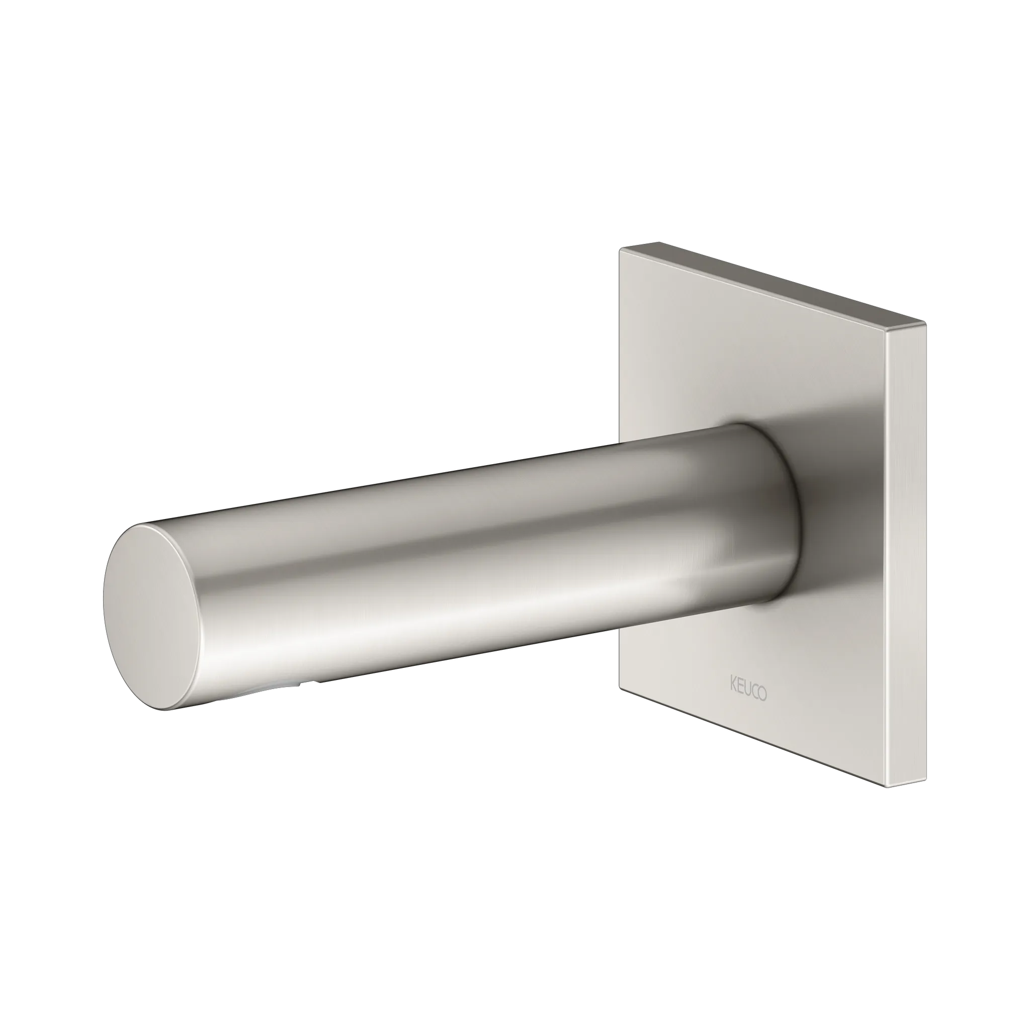 IXMO 59545050002 Wanneneinlauf DN15 eckig Ausladung 130 mm Nickel gebürstet
