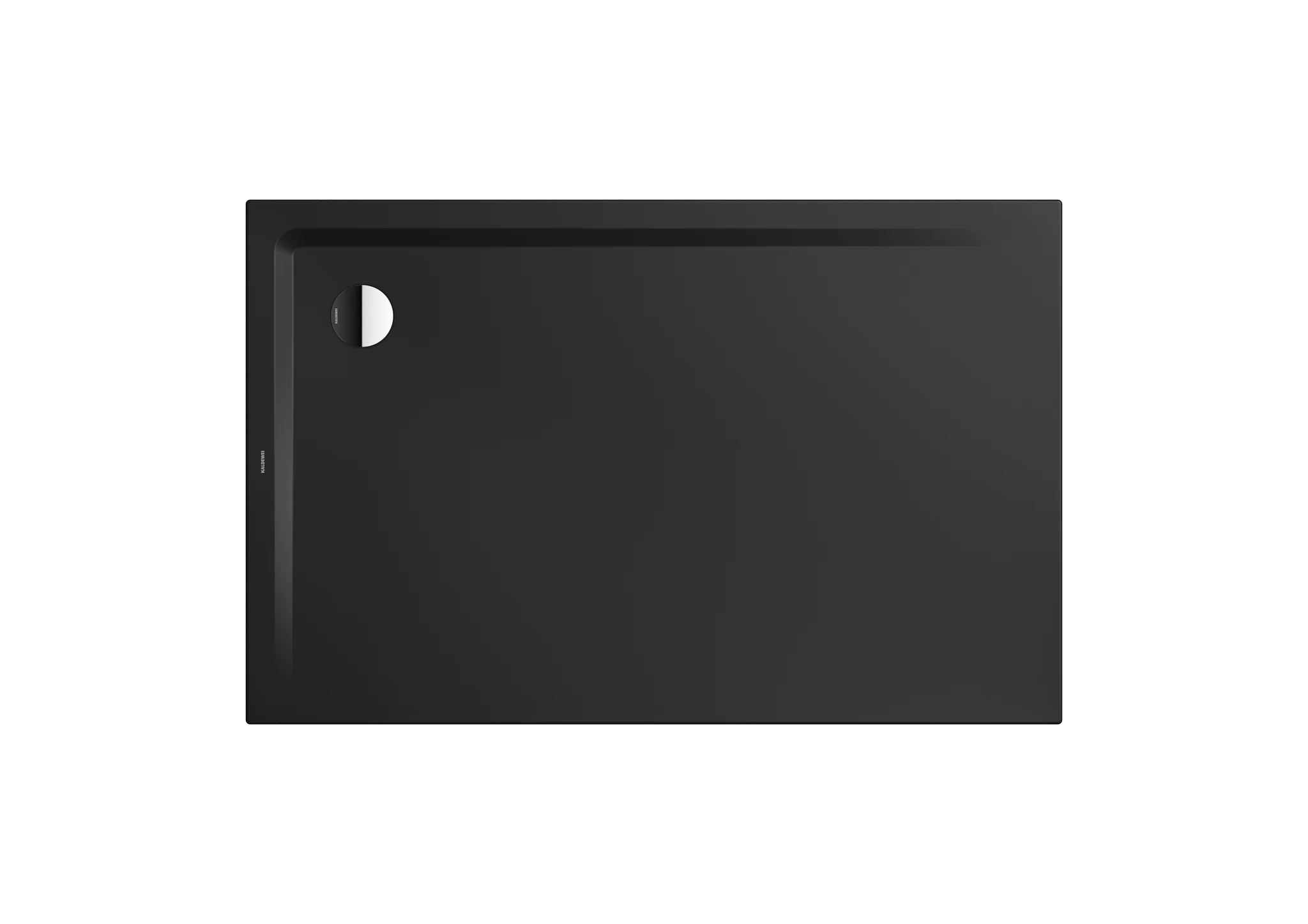 Kaldewei SUPERPLAN Duschfläche mit Wannenträger extraflach, 700x1200 mm, cool grey 90, Secure Plus, Eckablauf, 32 mm Randhöhe Kaldewei SUPERPLAN Duschfläche mit Wannenträger extraflach, 700x1200 mm, cool grey 90, Secure Plus, Eckablauf, 32 mm Randhöhe
