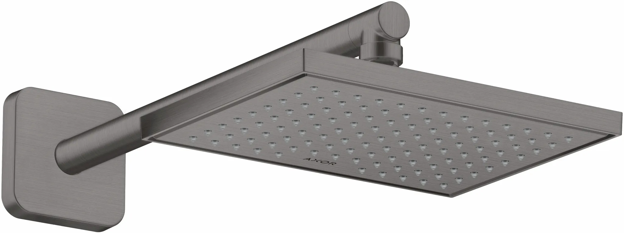 Hansgrohe AXOR ShowerSolutions Kopfbrause 245⁄185 1jet, Brushed Black Chrome Hansgrohe AXOR ShowerSolutions Kopfbrause 245⁄185 1jet, Brushed Black Chrome