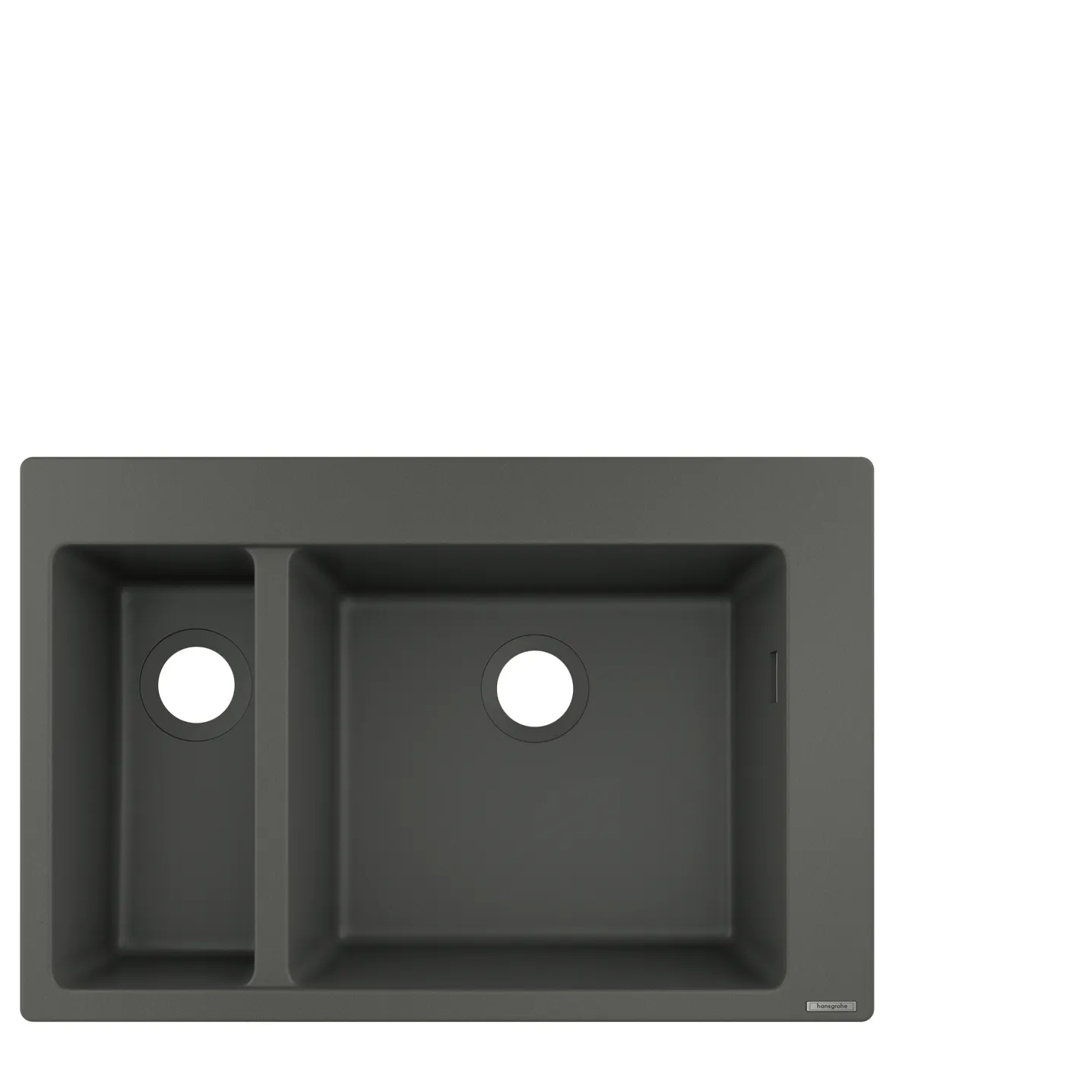 Hansgrohe S51 Einbauspüle 180x450, Steingrau Hansgrohe S51 Einbauspüle 180x450, Steingrau