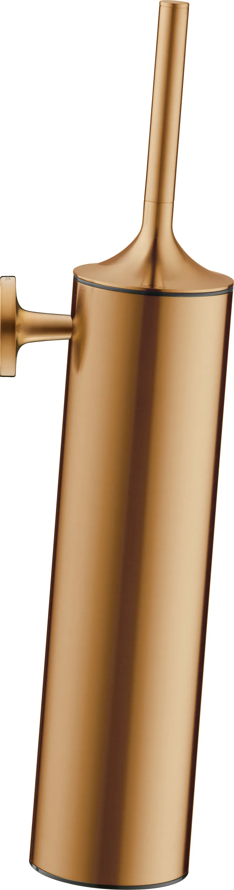 Duravit Toilettenbürstengarnitur „Starck T“ 8 × 43,5 cm in Bronze (gebürstet), Befestigung verdeckt Duravit Toilettenbürstengarnitur „Starck T“ 8 × 43,5 cm in Bronze (gebürstet), Befestigung verdeckt