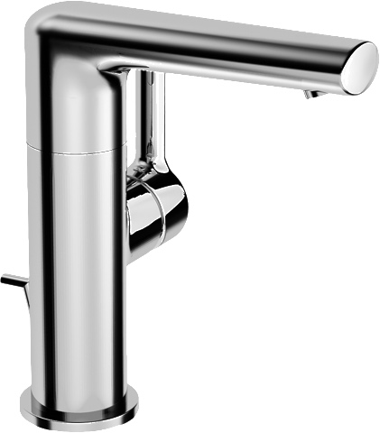 Einhand-Waschtischarmatur „Ronda“ Ausladung 115 mm in Chrom Einhand-Waschtischarmatur „Ronda“ Ausladung 115 mm in Chrom
