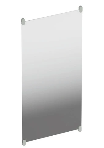 HEWI Spiegel „Serie 801“ 60 × 120 cm in Felsgrau
