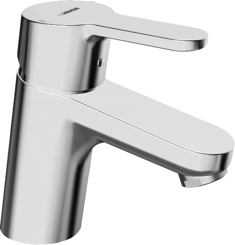 Einhand-Waschtischarmatur „Primo“ Ausladung 107 mm in Chrom Einhand-Waschtischarmatur „Primo“ Ausladung 107 mm in Chrom