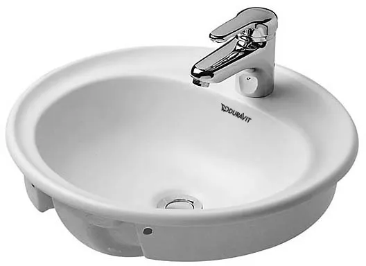 Einbauwaschtisch Manua 480 mm EB v.oben, mitÜL, mitHLB, 1 HL, weiß Einbauwaschtisch Manua 480 mm EB v.oben, mitÜL, mitHLB, 1 HL, weiß
