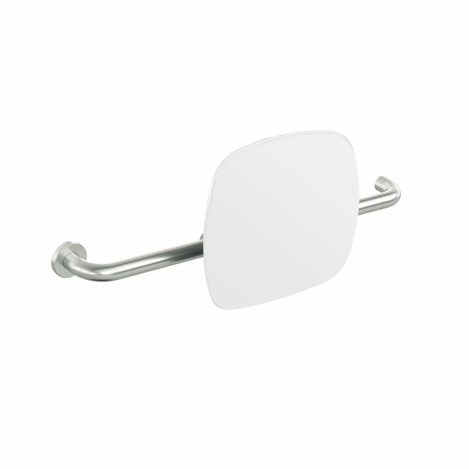 Rückenstütze, WA=150mm, links zur Befest.an Wand-/SK-Griff signalweiß