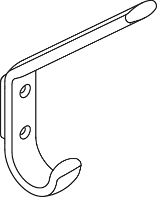 HEWI Handtuchhaken „Serie 477“ HEWI Handtuchhaken „Serie 477“