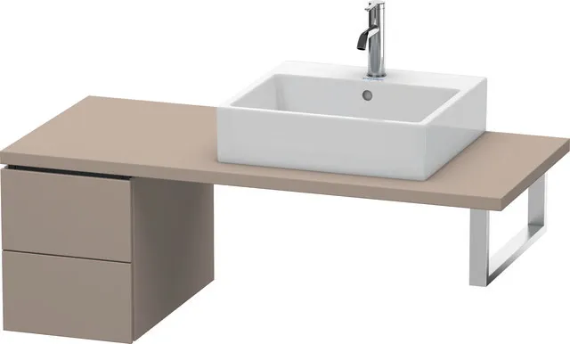 Duravit Unterschrank für Konsole „L-Cube“ 32 × 40 × 54,7 cm Basalt Matt