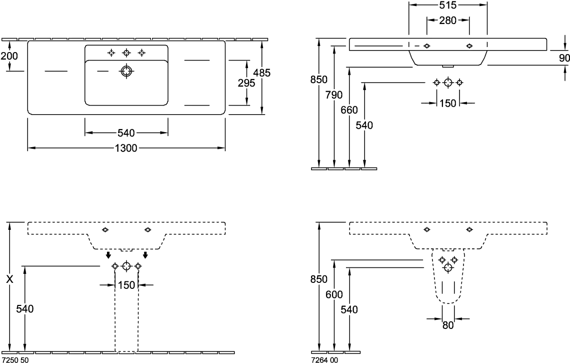 Halbsäule „Subway 2.0“ 18,5 × 30,6 × 28,2 cm Halbsäule „Subway 2.0“ 18,5 × 30,6 × 28,2 cm