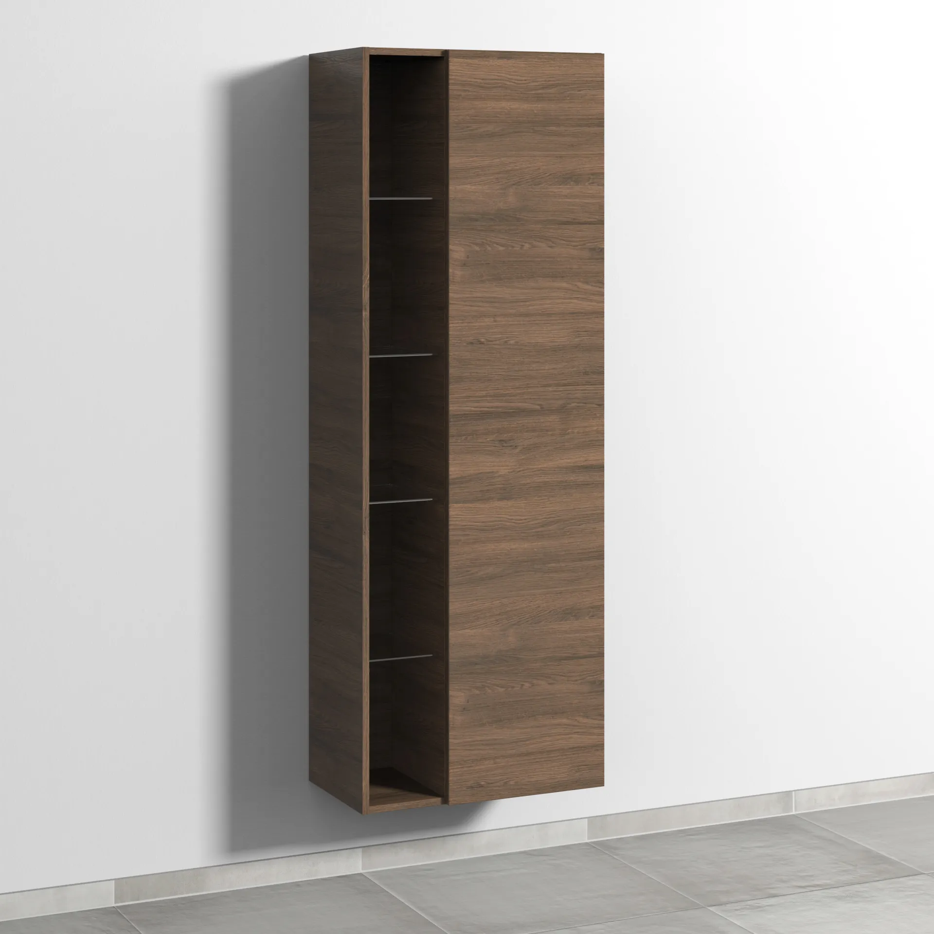 Stauraumschrank rechts 3way (SM181) 1700x600x345 Anthrazit-Matt