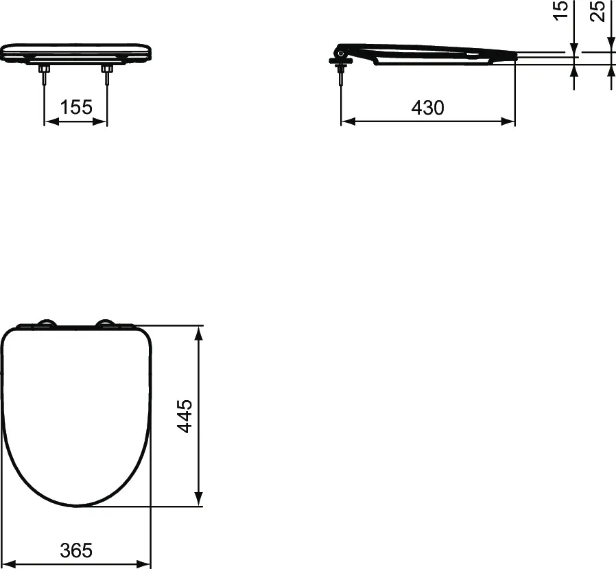 Ideal Standard WC-Sitz „i.lifeA“