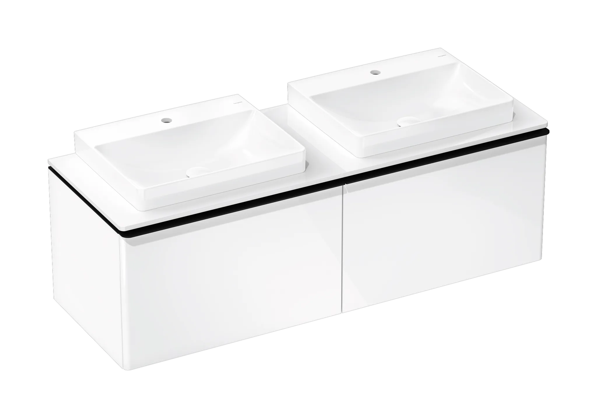 Hansgrohe Xelu Q Konsole 1560⁄550, Weiß Hochglanz Hansgrohe Xelu Q Konsole 1560⁄550, Weiß Hochglanz