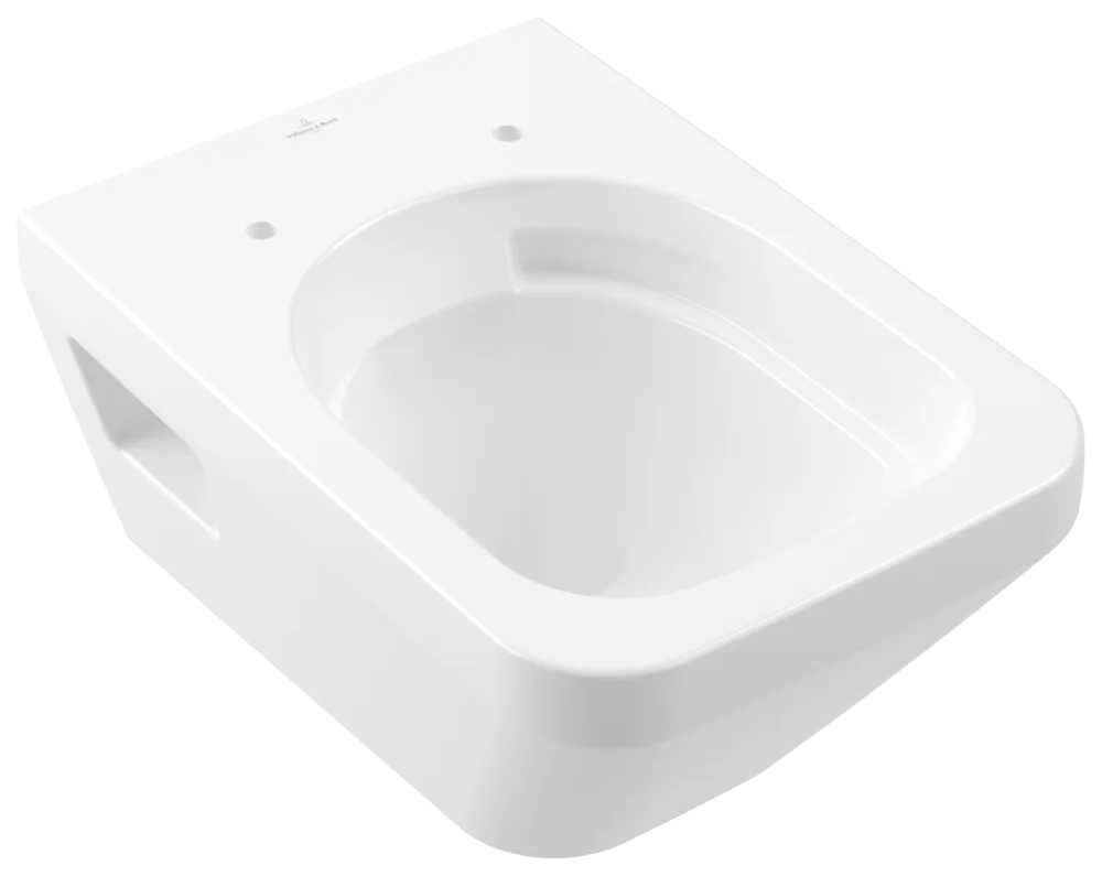Villeroy & Boch Architectura Tiefspül-WC spülrandlos 370x530mm Wandhängend Weiß Alpin