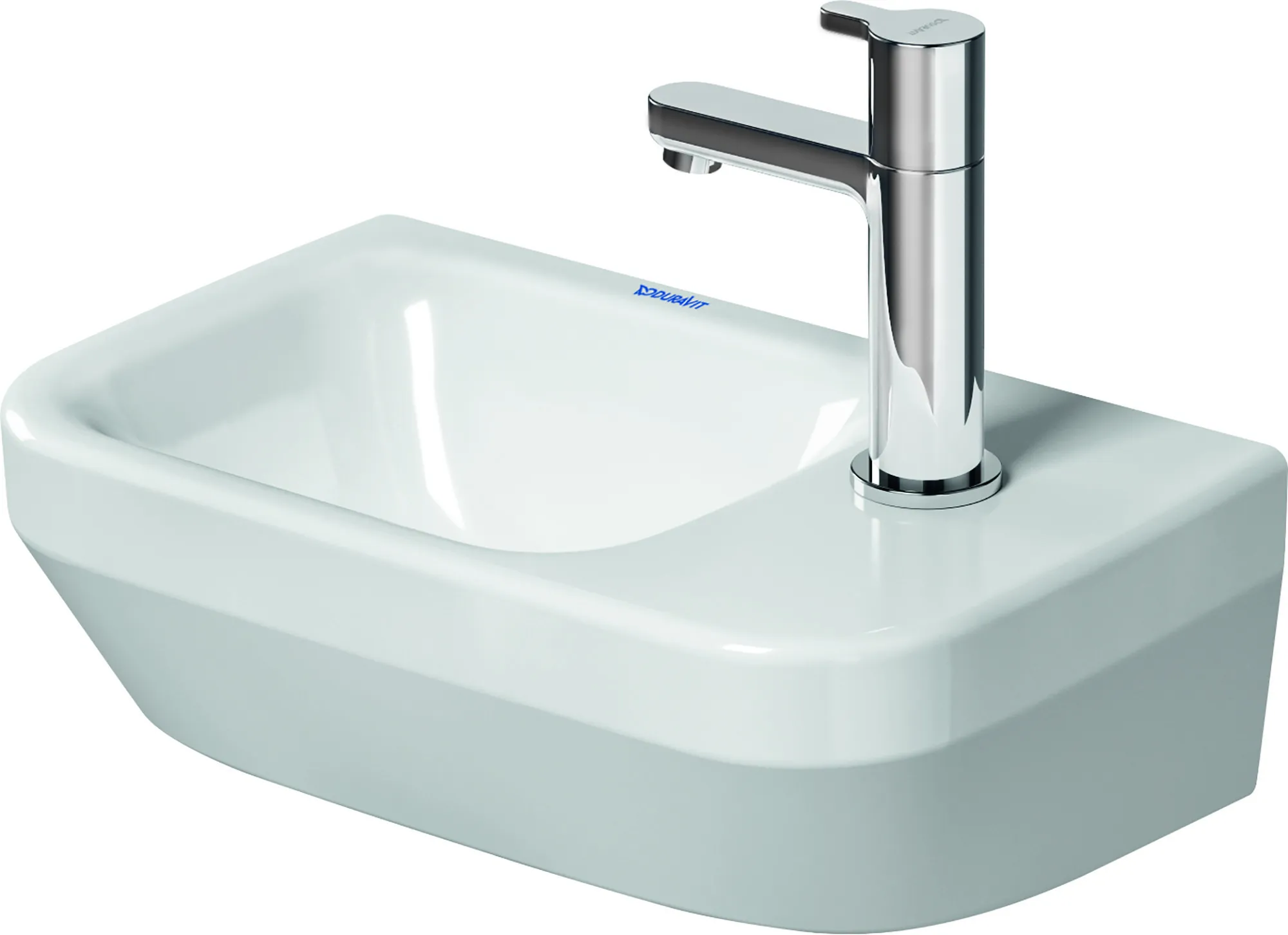 Wandwaschtisch „No.1“, ohne Überlauf, Hahnlochposition mittig Wandwaschtisch „No.1“, ohne Überlauf, Hahnlochposition mittig