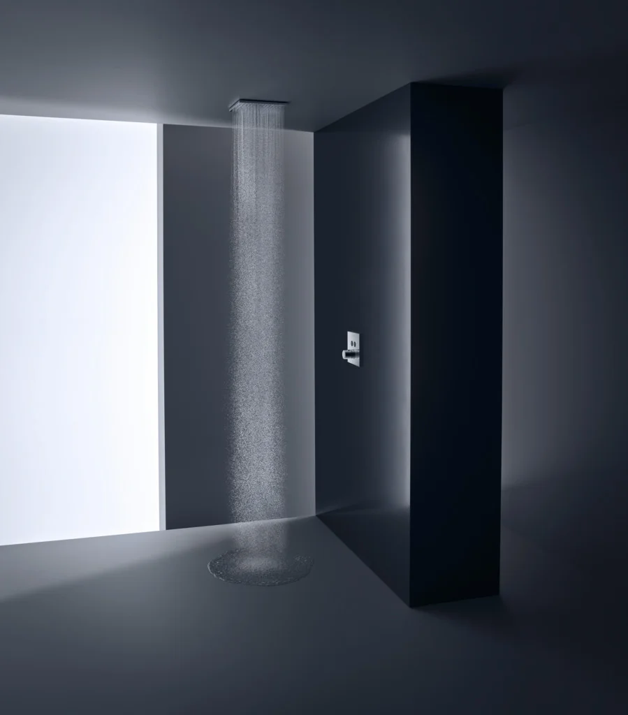Hansgrohe AXOR ShowerSolutions Kopfbrause 250x250 mm, 2 Strahlarten, Chrom, Deckenintegriert