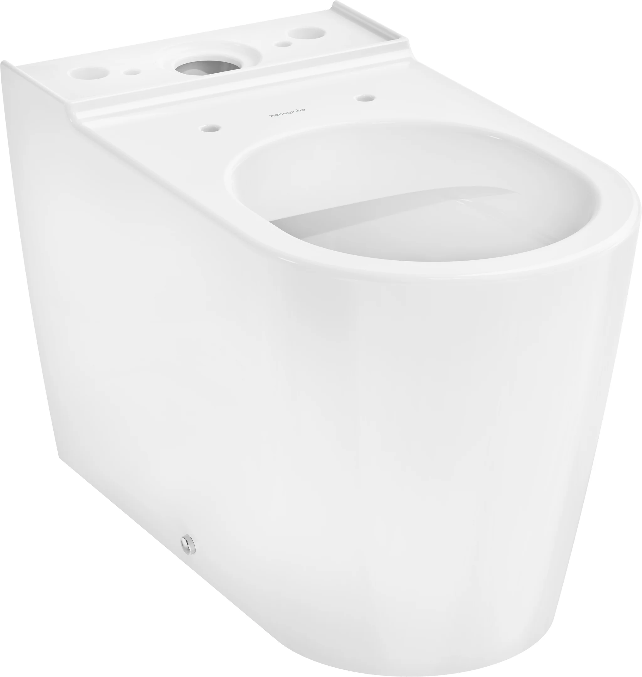 Hansgrohe EluPura S Stand-WC, weiß, glänzend, AquaFall Flush, horizontaler/vertikaler Abgang, bodenstehend Hansgrohe EluPura S Stand-WC, weiß, glänzend, AquaFall Flush, horizontaler/vertikaler Abgang, bodenstehend