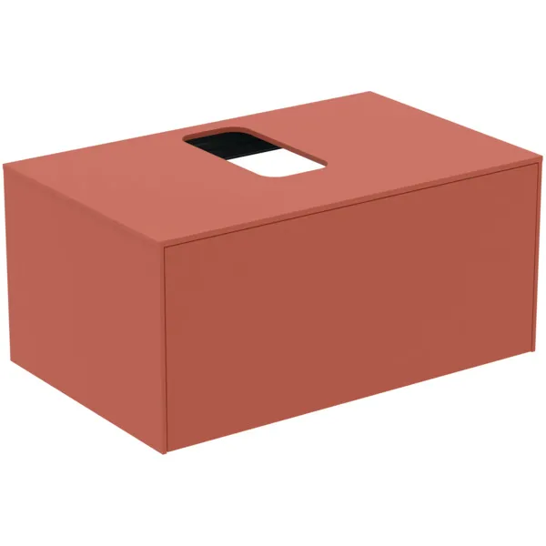 Ideal Standard Waschtischunterschrank „Conca“ 80,2 × 37 × 50,5 cm Sunset matt lackiert Ideal Standard Waschtischunterschrank „Conca“ 80,2 × 37 × 50,5 cm Sunset matt lackiert
