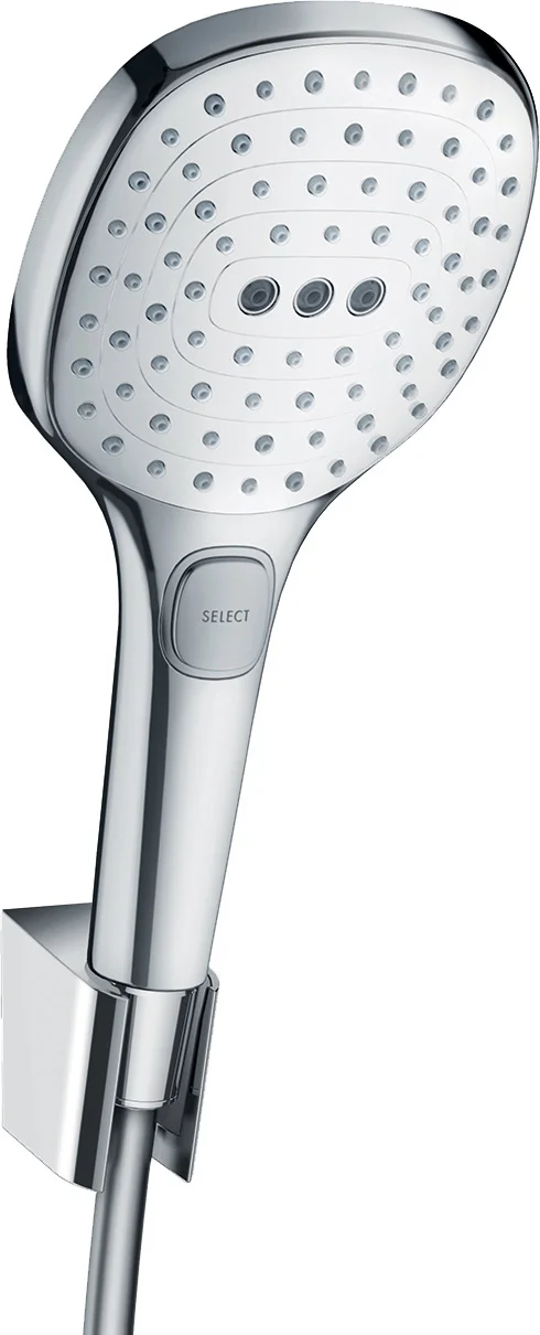 Hansgrohe Raindance Select E Brausenset 120 mm, Chrom, 160 cm Brauseschlauch Hansgrohe Raindance Select E Brausenset 120 mm, Chrom, 160 cm Brauseschlauch