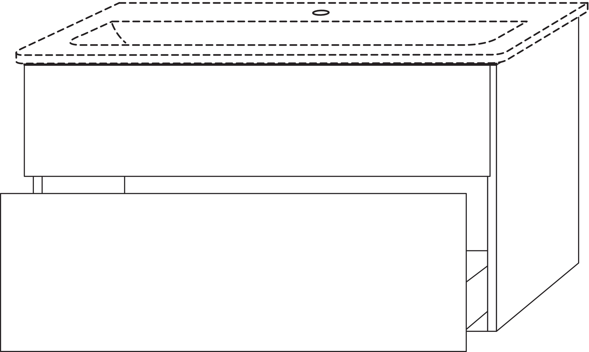 Sanipa Waschtischunterschrank „3way“ passend zu Keramik-Waschtische Connect Air von Ideal Standard 990 × 585 × 437 mm in Anthrazit (glanz) Sanipa Waschtischunterschrank „3way“ passend zu Keramik-Waschtische Connect Air von Ideal Standard 990 × 585 × 437 mm in Anthrazit (glanz)